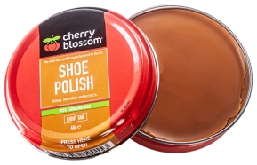 Cherry Blossom Premium Shoe Polish 50ml Tin - Shoe Care Products/Cherry Blossom