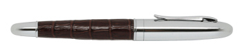 Zippo 41122 BURGUNDY LEATHER WRAP Rollerball Pen - Zippo/Zippo Pens