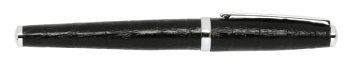 ......Zippo 41124 BLACK LEATHER WRAPPED Rollerball Pen - Zippo/Zippo Pens