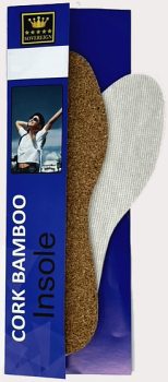 Sovereign Bamboo Cork Insoles (pair) - Sovereign Shoe Care/Insoles
