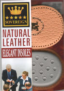 Sovereign Leather Heel Cushions (pair) - Sovereign Shoe Care/Insoles