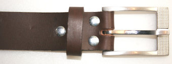 Leather Belts Plain 1.1/4 Brown - Leather Goods & Bags/Belts