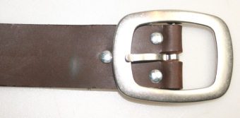 Leather Belts Plain 1.1/2 Brown - Leather Goods & Bags/Belts