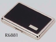 R6881 Card Holder with Black Eng. Plate