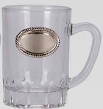 R1551 Mini Glass Tankard with Engraving Plate