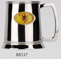 R8337 Scottish DragonTankard Stainless Steel (Use R8005 + badge) - Engravable & Gifts/Tankards