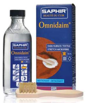 Saphir Omni 100ml Suede & Nubuck Stain Cleaner REF 0214 - SAPHIR Shoe Care/Cleaners & Stain Removers