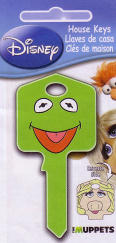 Muppets D22 Kermitt & Miss Piggy UL2 Hook 2878 - Keys/Fun Keys