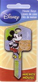 Hook 3244: D62 & D1 Disney Mickey Mouse UL2 Fun Keys - Keys/Fun Keys