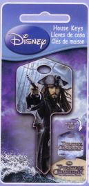 Hook 2892: D27 Disney Captain Jack Sparrow UL2 Fun Keys - Keys/Fun Keys