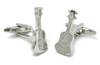 CL15 Cufflinks Guitar - Engravable & Gifts/Gifts