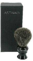 SHV56 Mixed Badger Shaving Brush Black - Engravable & Gifts/Gifts