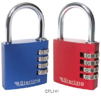 CPL141 40mm Aluminium Combination Padlock 4 Dial - Locks & Security Products/Padlocks & Hasps