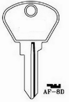 Hook 3251: jma = AF-8d - Keys/Cylinder Keys- Car