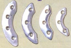 Metal Toe Plates (50) 59010 - Shoe Repair Products/Grindery ( Nails,Tacks, Rivets etc. )