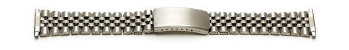 1010 Silver Watch Bracelet with Telescopic Ends - Watch Straps/Metal Bracelets