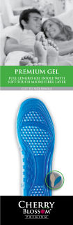 Cherry Blossom Gel Premium Insoles - Shoe Care Products/Cherry Blossom