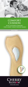 Cherry Blossom Comfort 3/4 Leather Plus Footbed Insoles