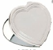 R7705 Heart Compact Mirror - Engravable & Gifts/Gifts