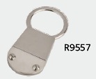 R9557 Stainless Steel Padlock Keyring