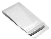 XMCC001 Silver plated Money Clip 55mm x 25mm