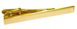 .XT30 Gold Plated Tie Clip Square Corners in Gift Box