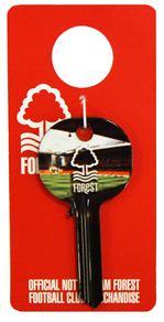 Hook 3268: NF422 Nottingham Forest UL2 Stadium Football Keys - Keys/Licenced Fun Keys