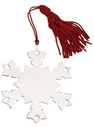 ...........R6661 Snowflake Xmas Tree Decoration - Engravable & Gifts/Xmas Gifts