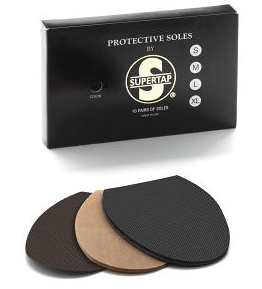 Supertap Protective Soles 1mm Brown Extra Large (10 pair) - Shoe Repair Materials/Soles