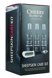 Cherry Blossom Complete Care Kit for Sheepskin - Shoe Care Products/Cherry Blossom
