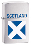 Zippo 200SF2 Scotland Flag