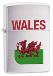 Zippo 200WF2 Wales Flag Emblem - Zippo/Zippo Lighters