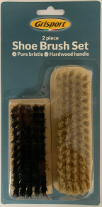 Grisport Twin Pack Shoe Brushes