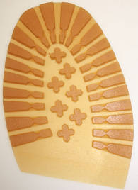 PVC Axeman 1/2 Soles Translucent (5pair) - Shoe Repair Materials/Heels-Mens