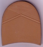 Harboro Bristol Heels 3.1/2 Beige 8mm (10 pair) - Shoe Repair Materials/Heels-Mens
