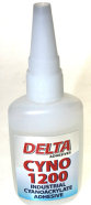 Delta Cyno 1200 Clear Super Glue 50 grams - Shoe Repair Products/Adhesives & Finishes