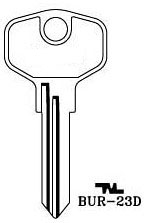 Hook 3280: jma = BUR-23d - Keys/Cylinder Keys- General