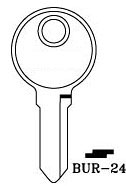 Hook 3281: jma = BUR-24 - Keys/Cylinder Keys- General