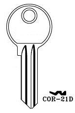 Hook 3286: jma = Cor-21d - Keys/Cylinder Keys- General