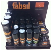 Fabsil Counter Deal Unit - Shoe Care Products/Cherry Blossom