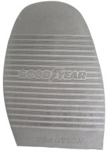Goodyear Traction Soles Black (10 pair) - Shoe Repair Materials/Soles