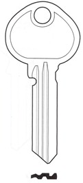 Hook 6043 hd = YAX5 Hd Brass H96 SQUARE HEAD - Keys/Cylinder Keys- General
