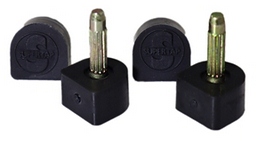 Supertap Original PU Tops 120 Pin (3.1mm) Black (10 pair)