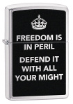 Zippo 200FREE FREEDOM IS IN PERIL