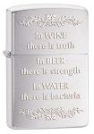 .Zippo 28647 In Wine there is Truth