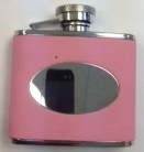 R9778 Pink Ladies Flask 2.5oz - Engravable & Gifts/Flasks