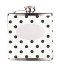 R9776 Spotted Ladies Flask 2.5oz - Engravable & Gifts/Flasks