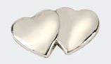 R3984 Hearts Peel & Press Badge - Engravable & Gifts/Gifts