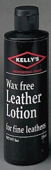 Kellys Wax Free Leather Lotion 8oz 236ml