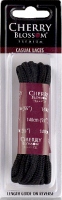 140cm Flat Black Cherry Blossom Laces (6 pair) - Shoe Care Products/Cherry Blossom
